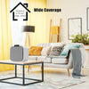 Desktop HEPA air purifier with 2-in-1 filter, compact design for home use, purifies up to 162 sq.ft quietly.