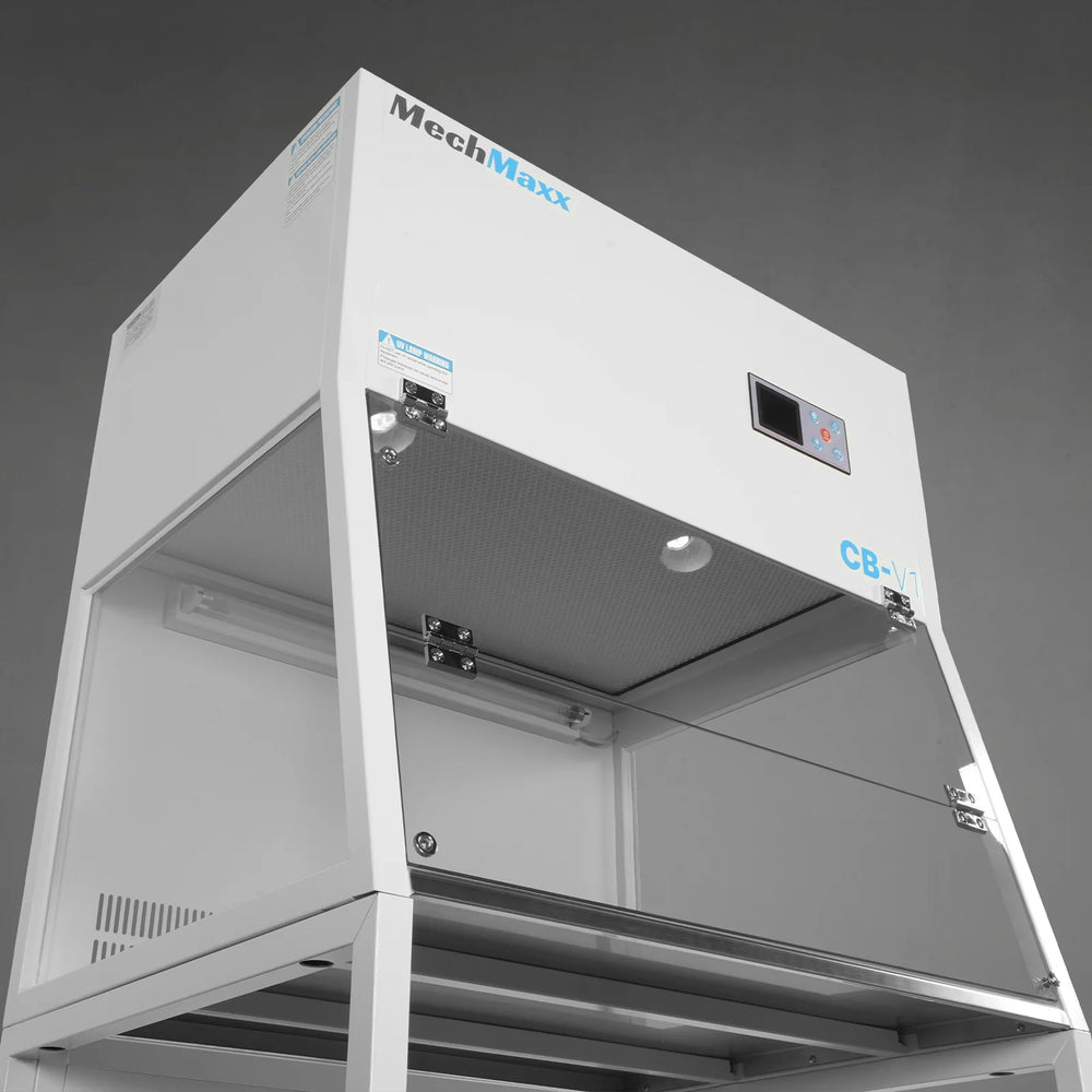 33.9″ Wide CB-V1 Vertical Laminar Flow Clean Bench with HEPA Filtration & UV Sterilization | ISO Class 5