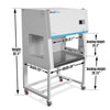 39″ Wide CB-H1Pro Horizontal Laminar Flow Clean Bench with HEPA Filtration & UV Sterilization | ISO Class 5