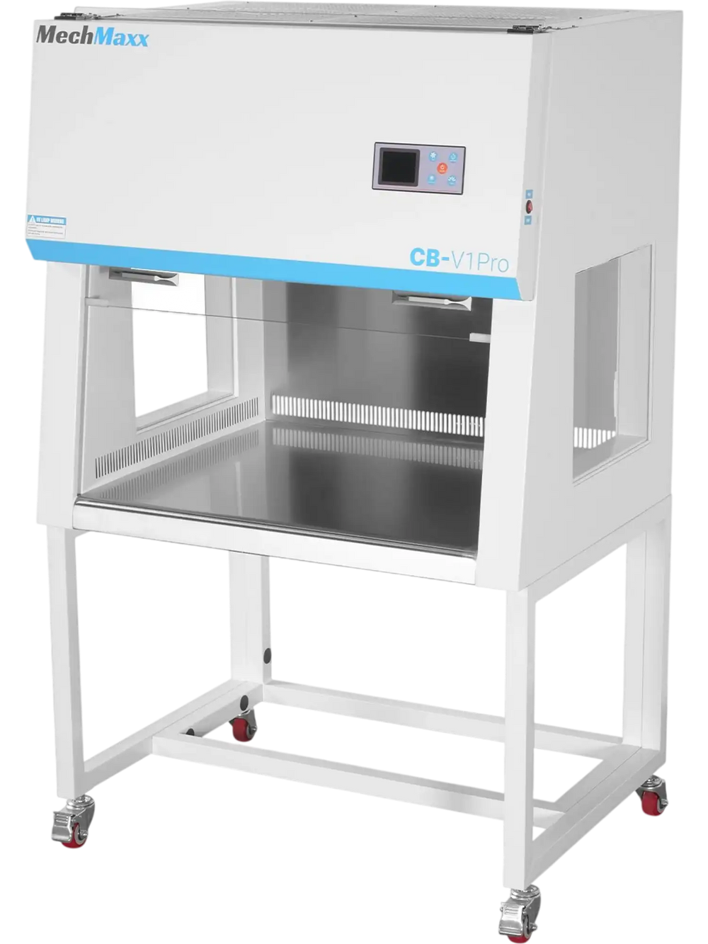 39″ Wide CB-V1Pro Vertical Laminar Flow Clean Bench with HEPA Filtration & UV Sterilization | ISO Class 5