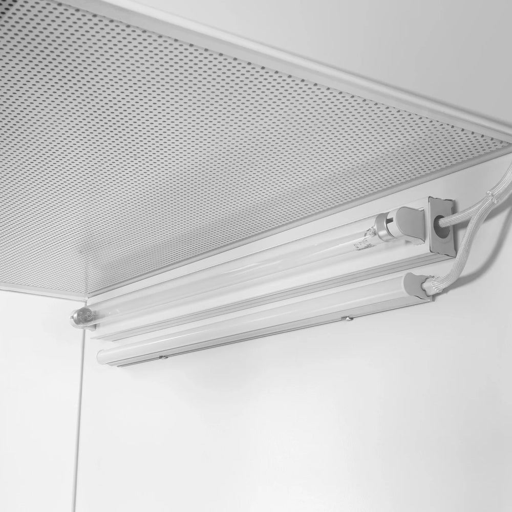 26" Wide CB-65Slim Desktop Vertical Laminar Flow Clean Bench with HEPA Filtration & UV Sterilization | ISO Class 5