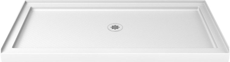 DreamLine SlimLine Shower Base Center Drain Single Threshold 36