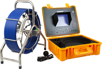 Forbest 3388MT Mid Range Sewer Camera 200ft Self-Leveling with Footage Counter New