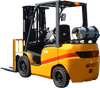 EKKO EK20TLP Forklift with solid pneumatic tires 4000 lbs., cap.