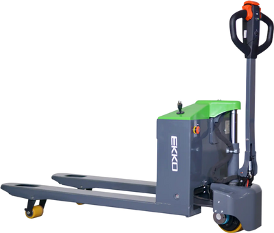 Ekko EP20JLi Pallet Jack Full Electric Lithium 4400 lb Capacity 27 x 45 in. Forks New