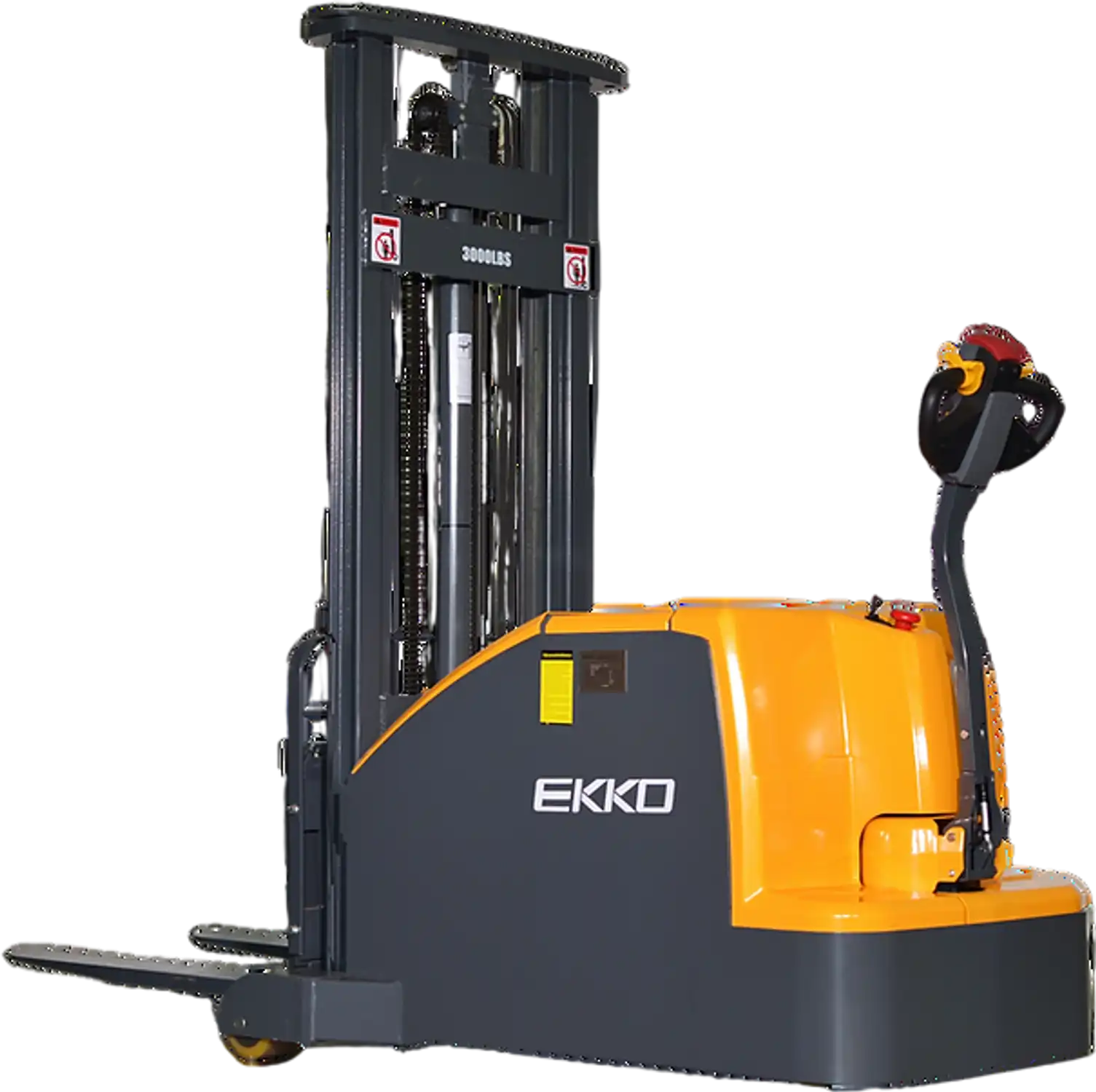 Ekko EK14C-130 Counterbalanced Walkie Stacker 3,000 lbs Capacity 130