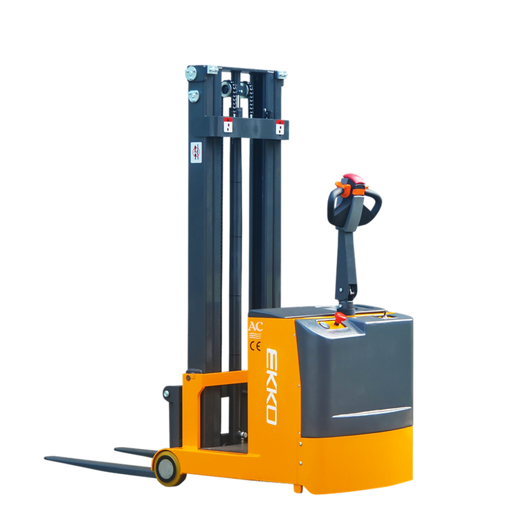 Ekko EK07S Counterbalance Walkie Stacker 118" Lift Height 1550 lbs. Capacity New
