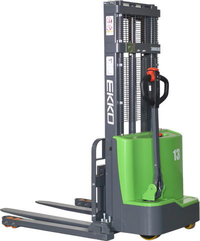 Ekko EB13C-118Li Straddle Stacker Lithium 2800 lbs Capacity 118