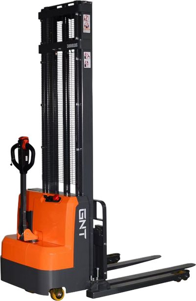 GNT Lithium Straddle Stacker Side-Shift 138 in. Height 3000 lb. Capacity 24V GB30CS-138LI New