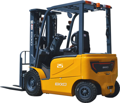 Ekko EK25GB Electric Forklift 4-Wheel 5,000 lb. Capacity 189 in. Lift Height New