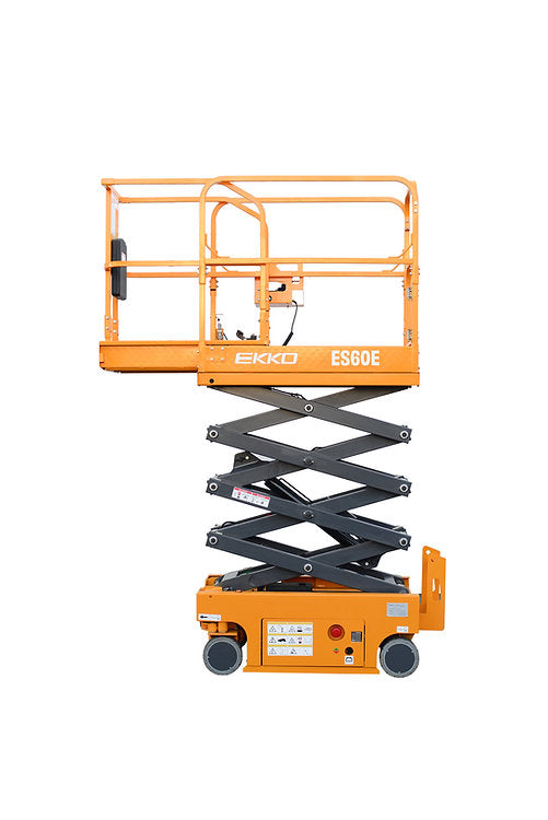 Ekko ES60E Scissor Lift Aerial Work Platform 19' Lift Height 506 Lbs Capacity New