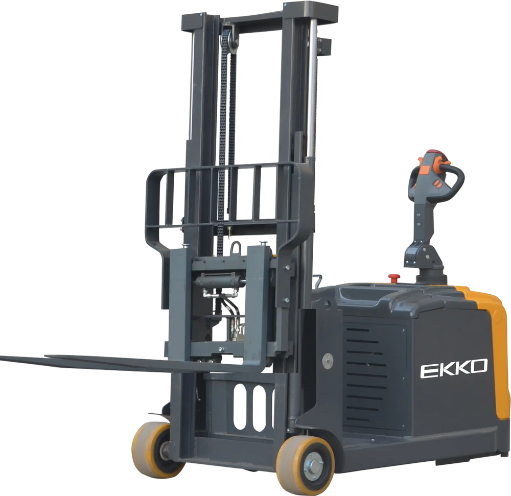 EKKO EK14S-130 Counterbalanced Walkie Stacker SIDE-SHIFTING