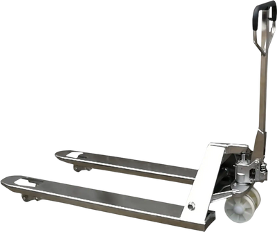 Ekko A25S Manual Pallet Jack Stainless Steel 5,500 lbs Capacity 27 x 48 in. Forks New