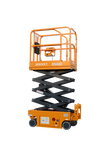 Ekko ES40E Scissor Lift Aerial Work Platform 13 Ft Lift Height 500 Lbs. Capacity New