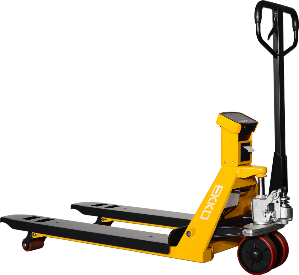 EKKO A25WL Manual Pallet Jack w/Scale & Printer, 5500 lbs Capacity
