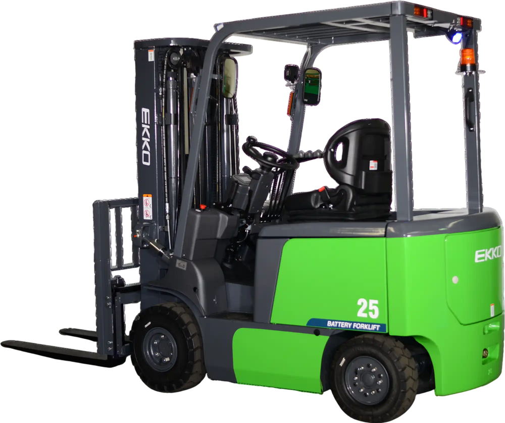 EKKO EK25T-Li Lithium Powered Forklift, 5000 lbs. Capacity.