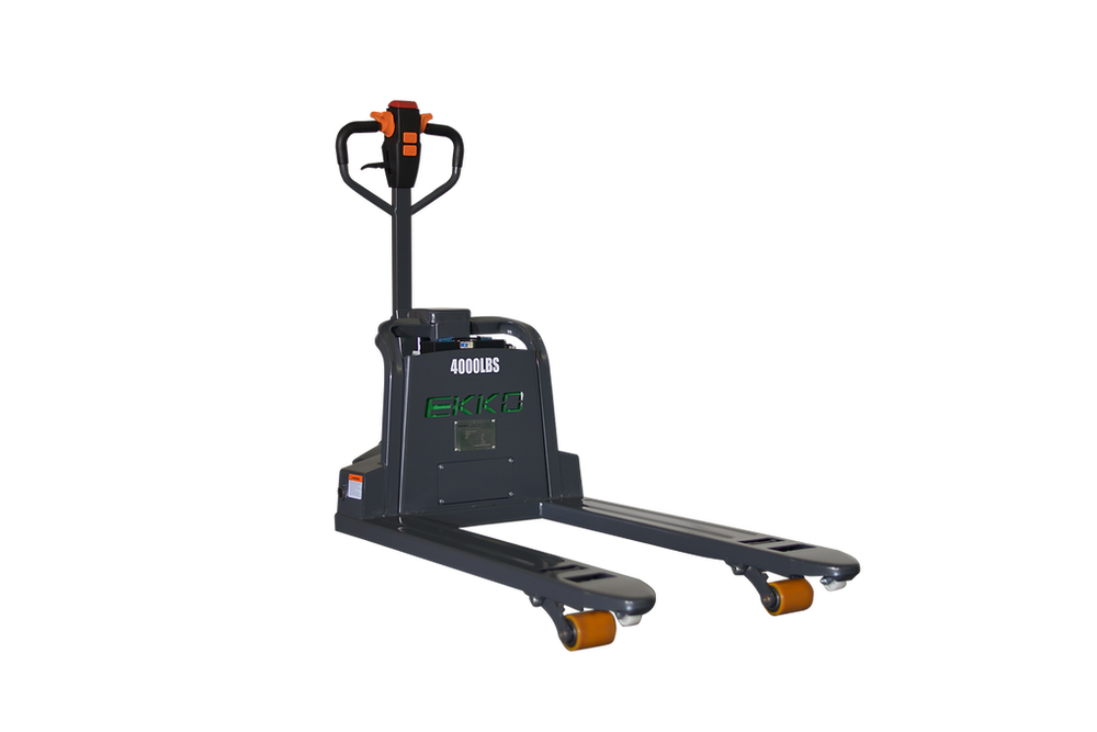 Ekko EP18SLi Pallet Jack Semi-Electric 4,000 lb Capacity 27 x 45 in. Forks New