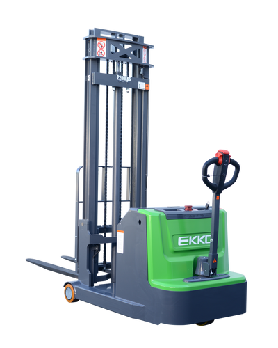 Ekko EK10S-118LI Counterbalanced Walkie Stacker 2200 lb Capacity 118