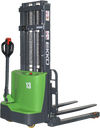 EKKO EB13C-98Li Lithium Straddle Stacker 2800 lb Cap., 98" Height