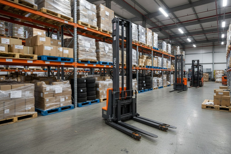 G28BC-Li Series Lithium Straddle Stacker