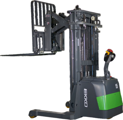 Ekko Walkie Reach Truck Lithium 216 in. Lift Height 3,300 lb. Capacity Side Shift ER15-216Li New