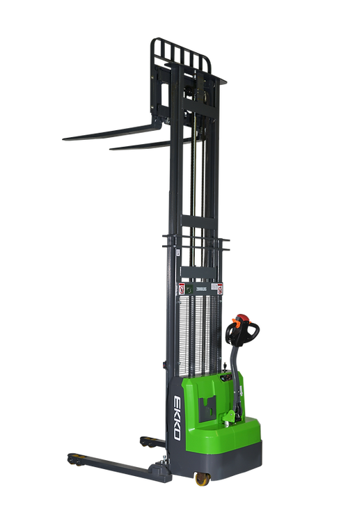 Ekko Straddle Stacker Lithium 138 in. Lift Height 3,000 lb. Capacity EB14C-138Li New