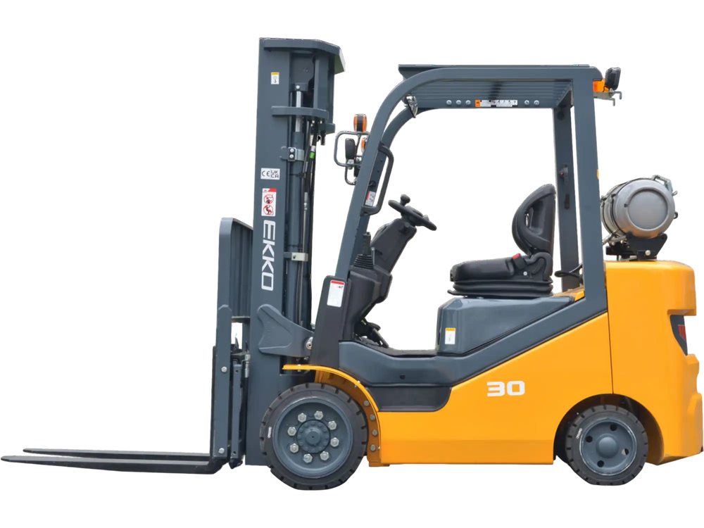 EKKO EK30SLP Forklift with Pattern Cushion (LPG) 6000 lbs