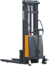 EKKO EA15C Semi-Electric Fork-Over Stacker 3300lbs. Cap., 119.3" Height
