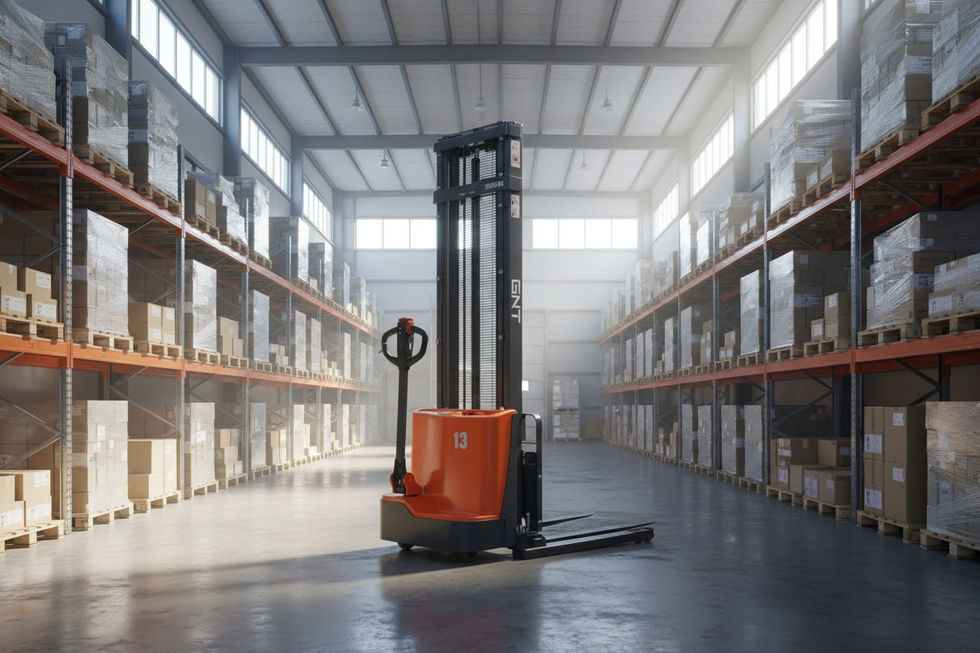 G28BC-Li Series Lithium Straddle Stacker