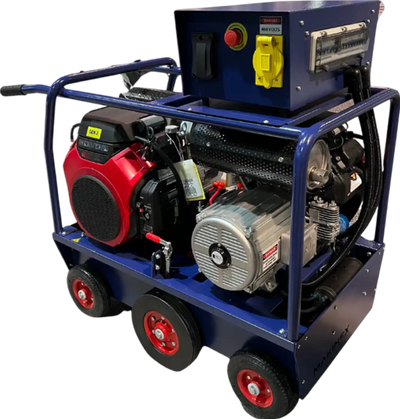 Makinex 25000W/30000W Generator 240V/480V Dual Phase Gas Honda GX690 Engine Electric Start New