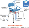 Journey SoftSecure Transfer Tub Bench Rotating and Sliding 33322 New