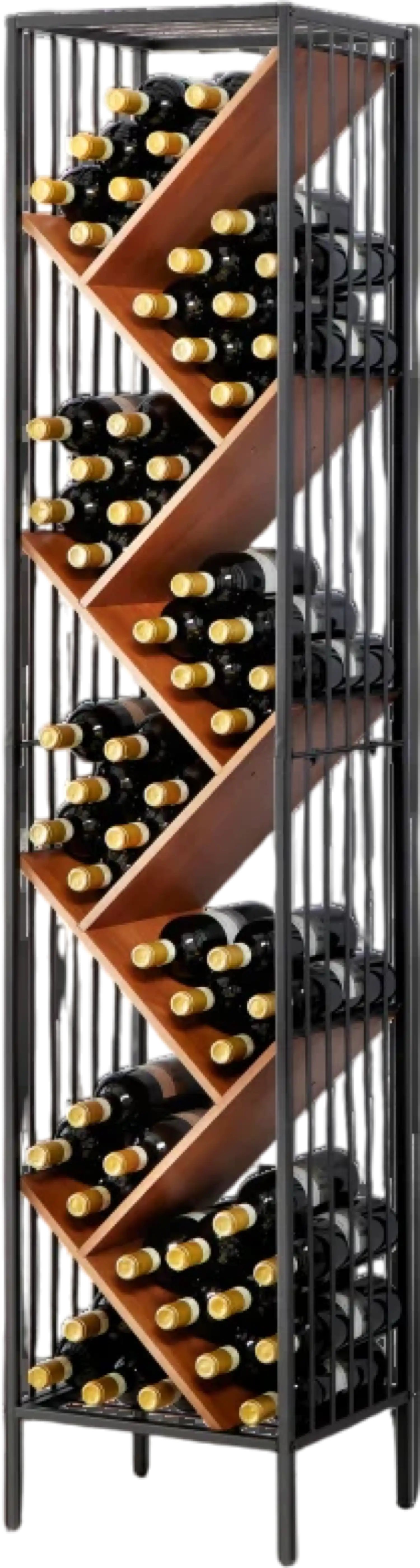 Wine Enthusiast Anjou Modular Wine Rack 78 Bottle Capacity New