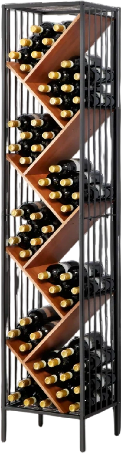 Wine Enthusiast Anjou Modular Wine Rack 78 Bottle Capacity New