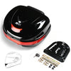 Yescom Motorcycle Top Case 35L Quick Release Gloss Black New
