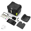 Yescom Motorcycle Trunk Box 65L with Backrest New