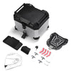 Yescom Motorcycle Trunk Box 65L with Backrest New
