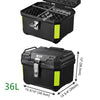 Yescom Motorcycle Trunk Box 65L with Backrest New