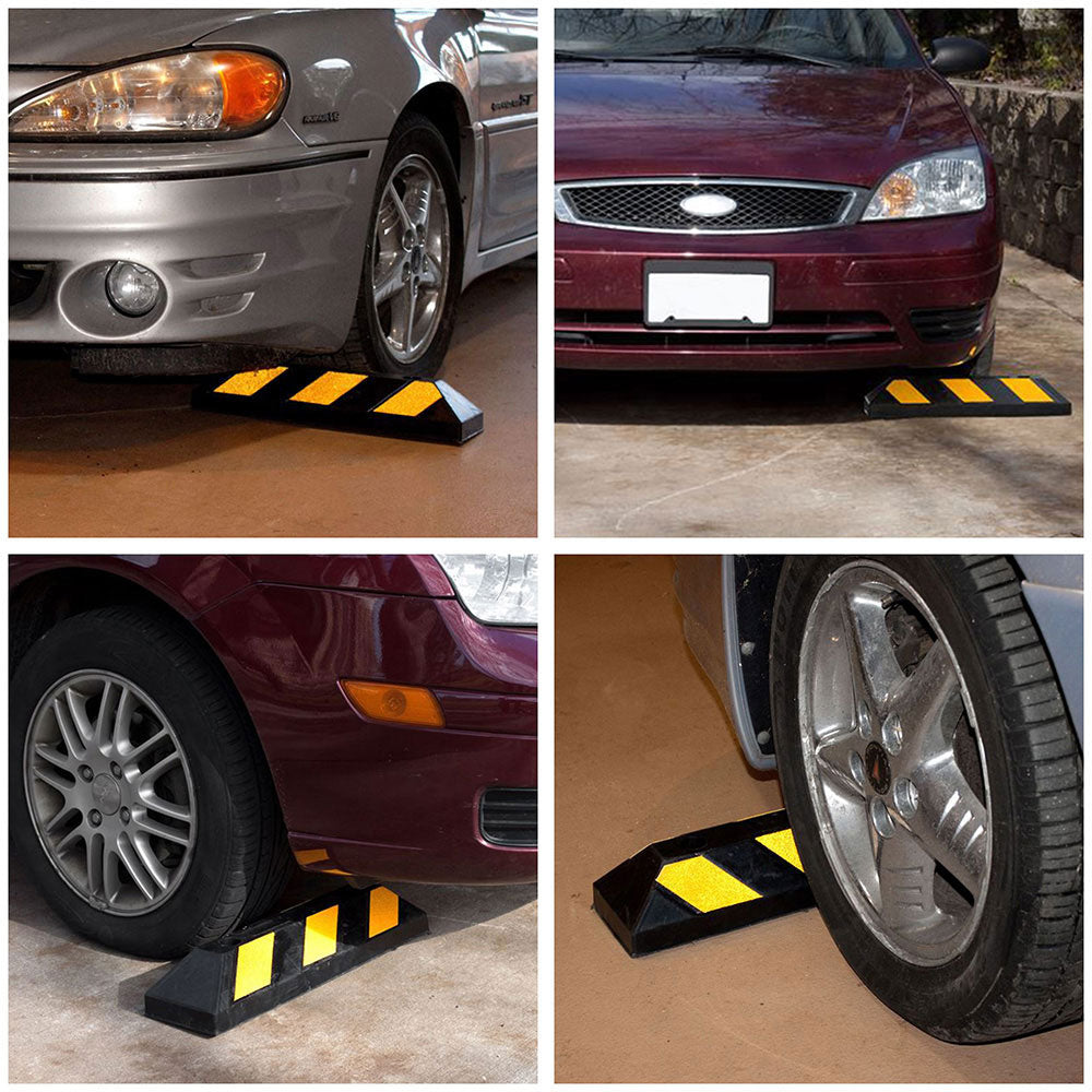 Yescom Parking Stop Block 22 in Commercial Rubber New – FactoryPure