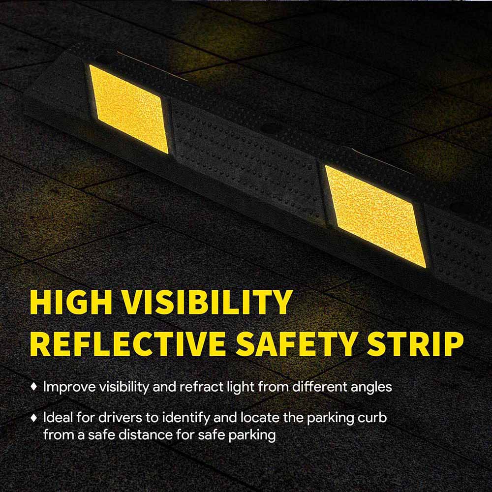 Yescom Commercial Rubber Parking Stop Block 36 in New