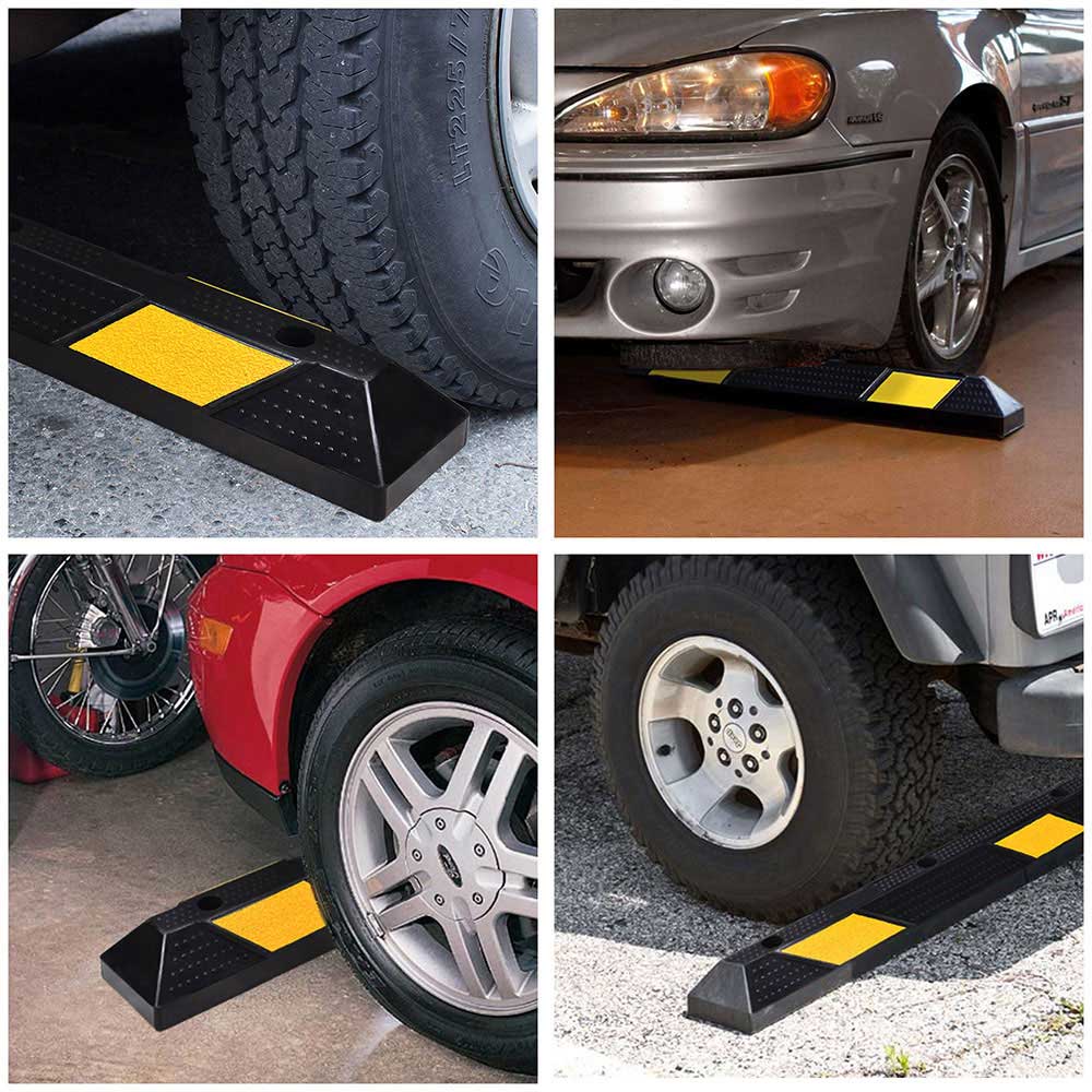 Yescom Commercial Rubber Parking Stop Block 36 in New
