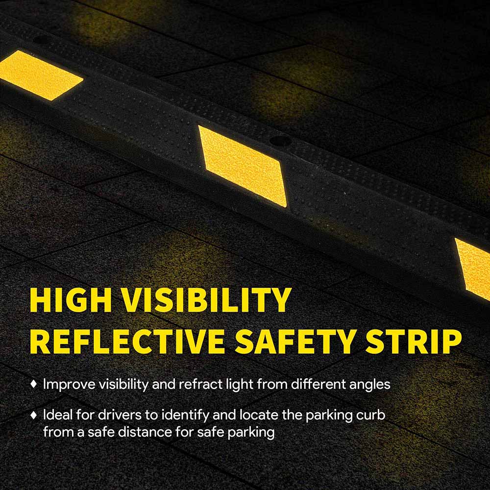 Yescom Commercial Rubber Parking Stop Block 72 in New
