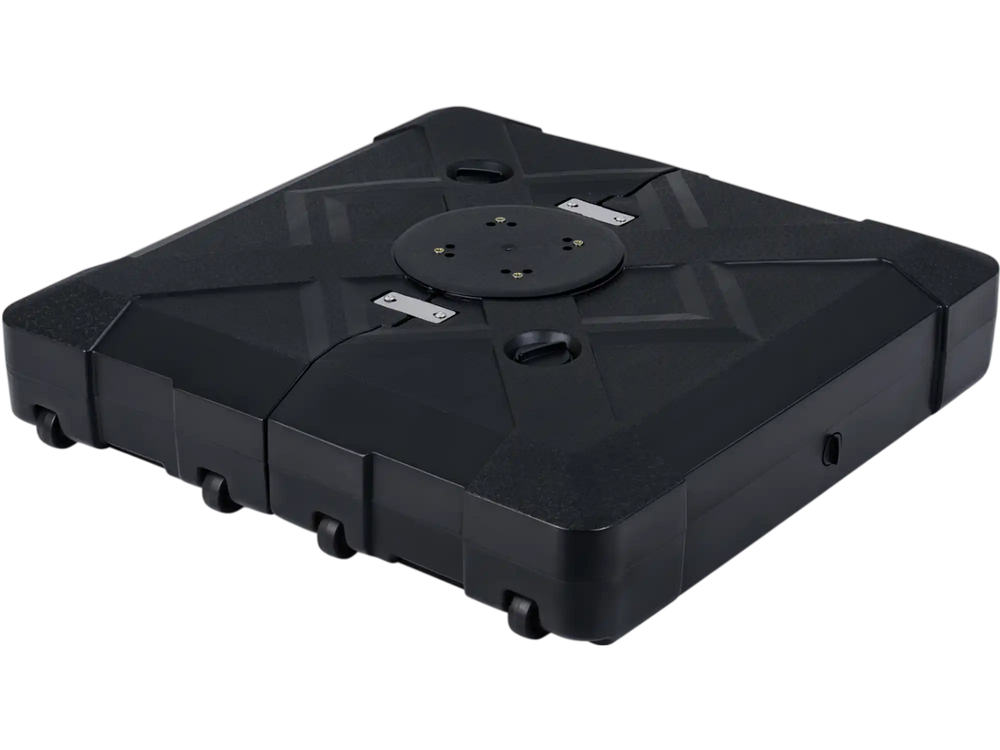 34" x 34" Cantilever Patio Umbrella Base with 4 Wheels