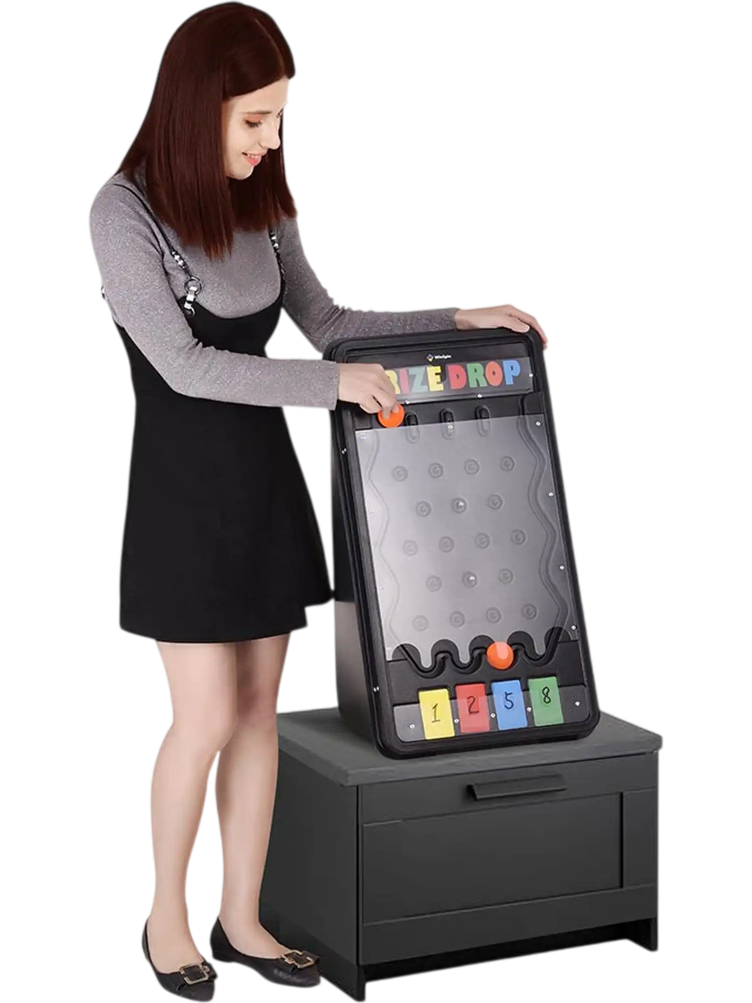 Yescom Custom Prize Drop Game Board 25x14in Black New