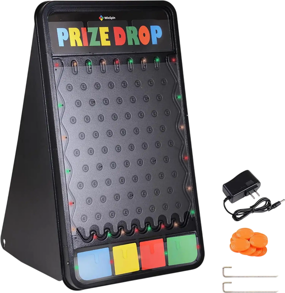 Yescom Prize Drop Board 41x25 inch Custom LED Lights New – FactoryPure