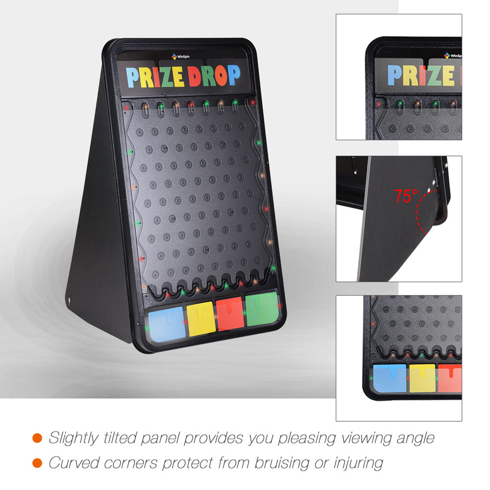 Yescom Prize Drop Board 41x25 inch Custom LED Lights New – FactoryPure