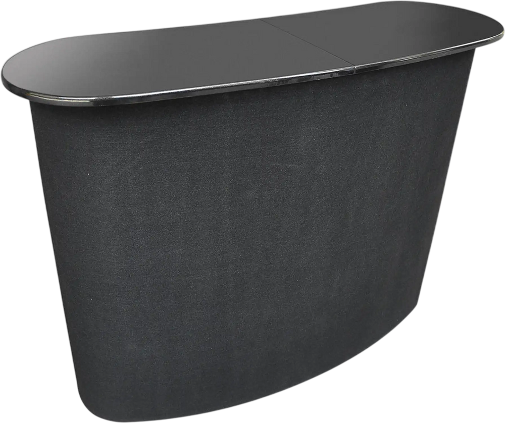 Yescom Trade Show Display Podium Pop Up Counter Black New – FactoryPure