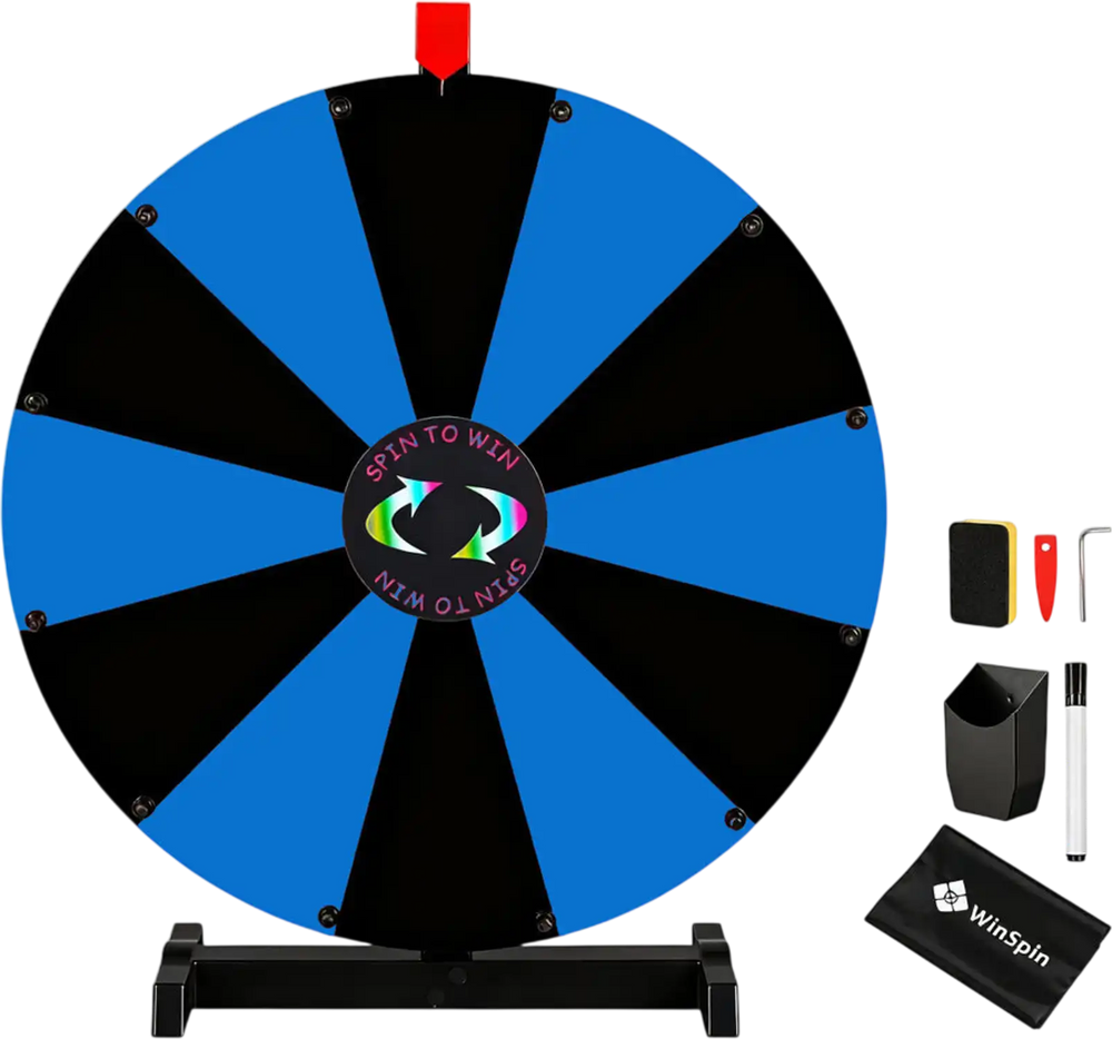 Yescom Modular Dry Erase Prize Wheel 24" 12 Slots New