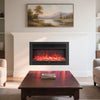 33/36-Inch Electric Fireplace Insert 750W/1500W Recessed Fireplace Heater-1500W - Gallery View 1 of 10