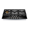 FOTILE 36-inch Tri-Ring tempered glass gas cooktop GLG36501, view 2