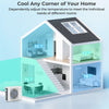 Mini split air conditioner showcasing a 36000 BTU capacity, WiFi enabled, for efficient multi-zone cooling and heating.